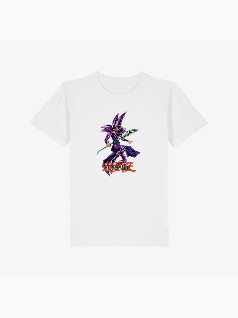 Tshirt Enfant YU GI OH 9 Blanc - Kiabi