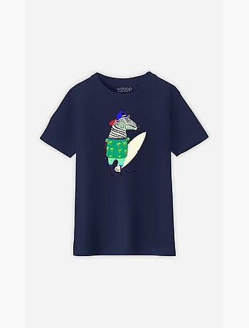 Tshirt Enfant ZEBRA SURFER