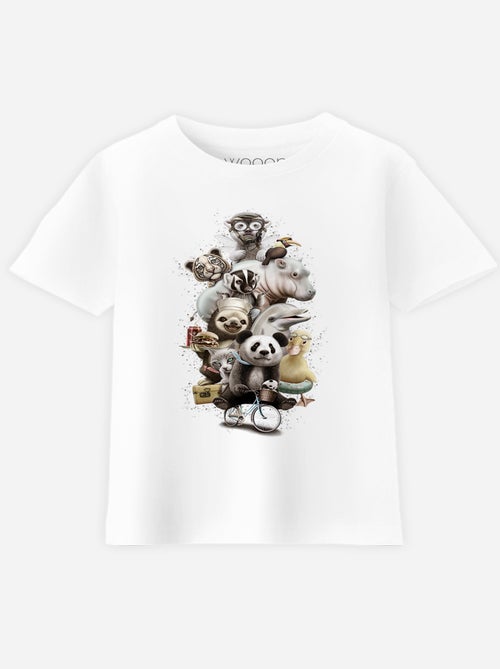 Tshirt Enfant ZOO ESCAPE - Kiabi