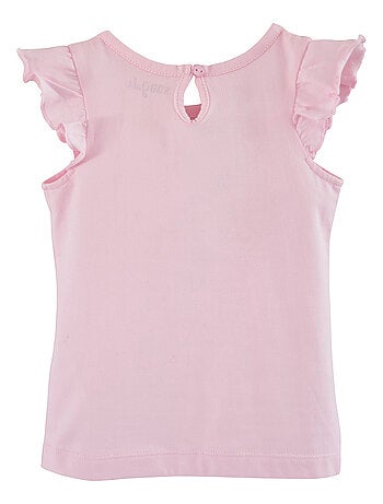 TSHIRT FILLE MANCHES COURTES JERSEY LES GRANDS DE SUCRE D'ORGE