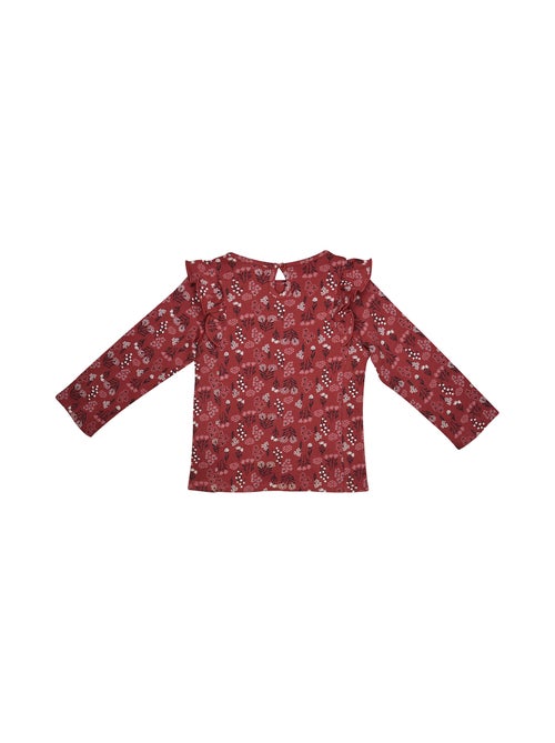 Tshirt interlock manches longues Prudence - Kiabi