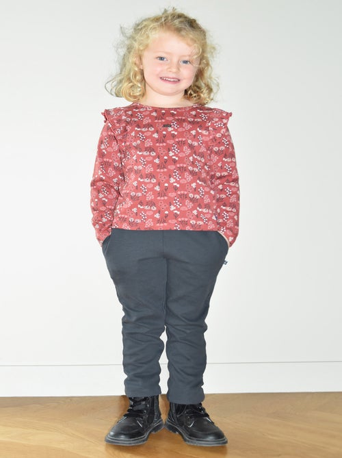 Tshirt interlock manches longues Prudence - Kiabi