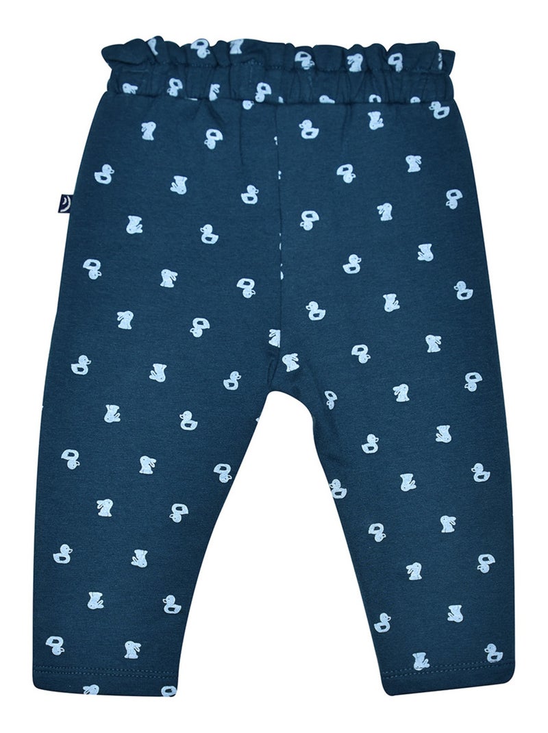 TSHIRT JEGGING MADELINE MAILLE BEBE Rose - Kiabi