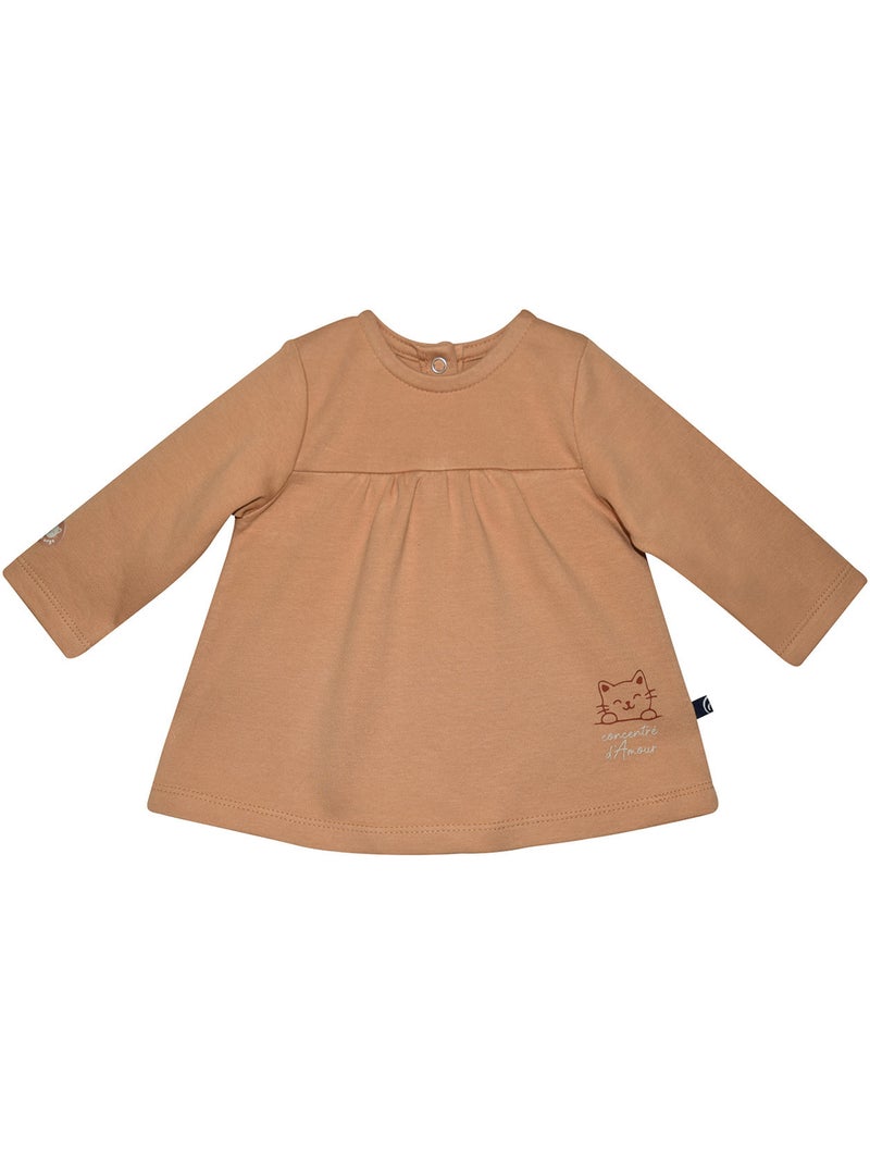 Tshirt legging bandeau sena maille bebe Beige - Kiabi