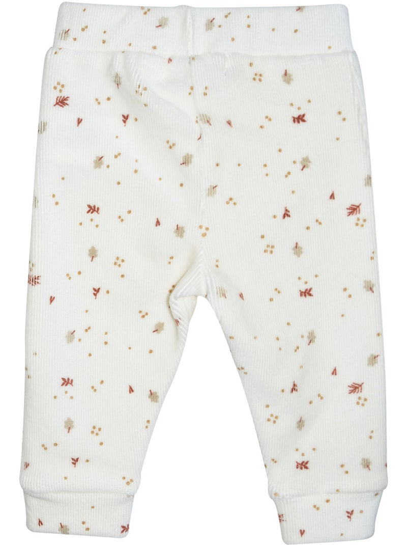 Tshirt legging bandeau sena maille bebe Beige - Kiabi