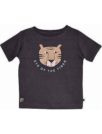 Tshirt maille fantaisie manches courtes Ray