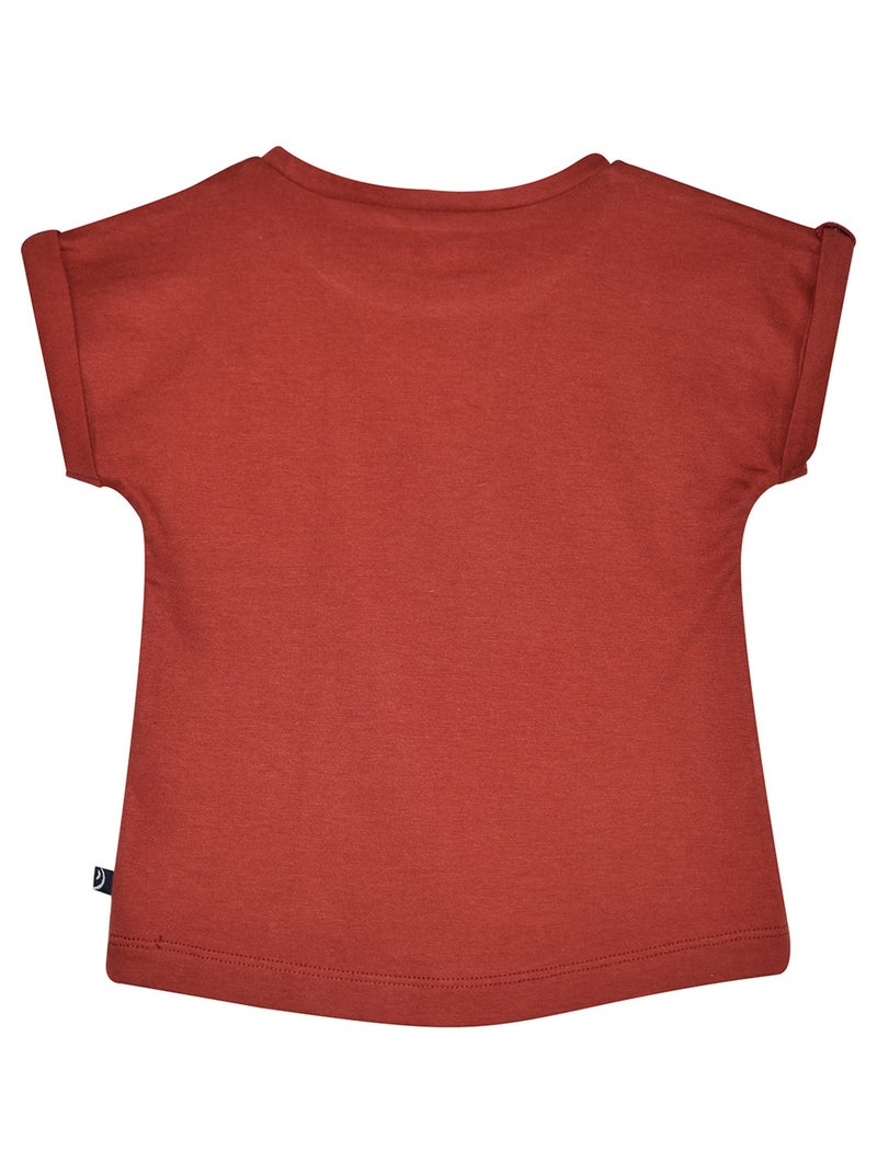 Tshirt manches courtes Ludovica Rouge - Kiabi