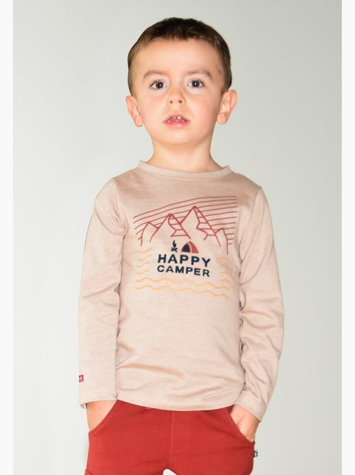 Tshirt manches longues Patrick - Kiabi