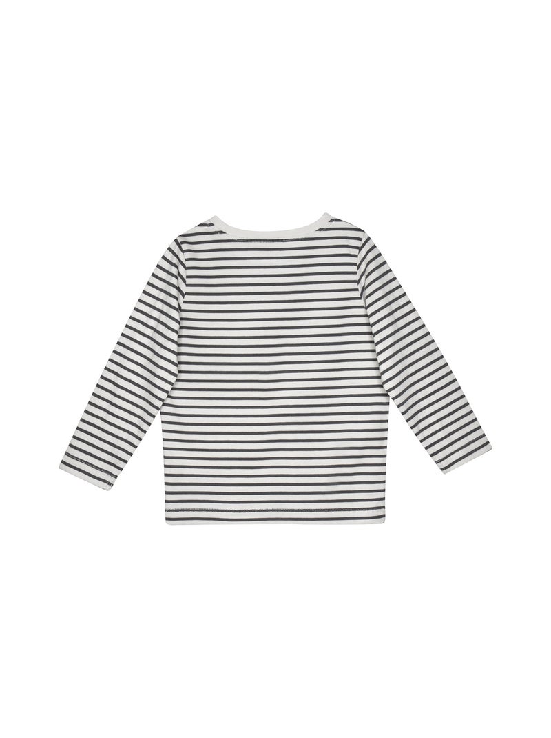 Tshirt manches longues Perico Blanc - Kiabi