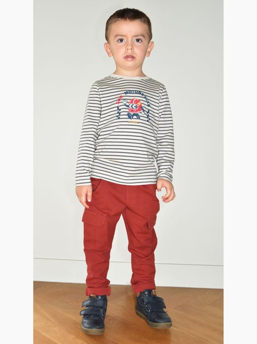 Tshirt manches longues Perico - Kiabi