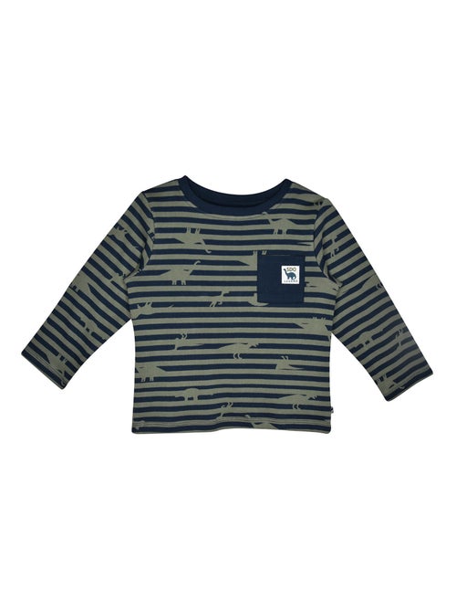 TSHIRT MARCELLIN INTERLOCK MANCHES LONGUES LES GRANDS DE SUCRE D'ORGE - Kiabi