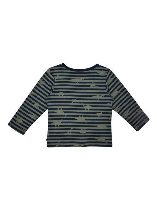 TSHIRT MARCELLIN INTERLOCK MANCHES LONGUES LES GRANDS DE SUCRE D'ORGE - Kiabi