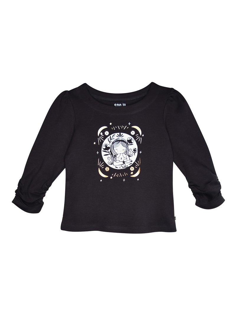 TSHIRT MELINA MANCHES LONGUES LES GRANDS DE SUCRE D'ORGE Gris - Kiabi