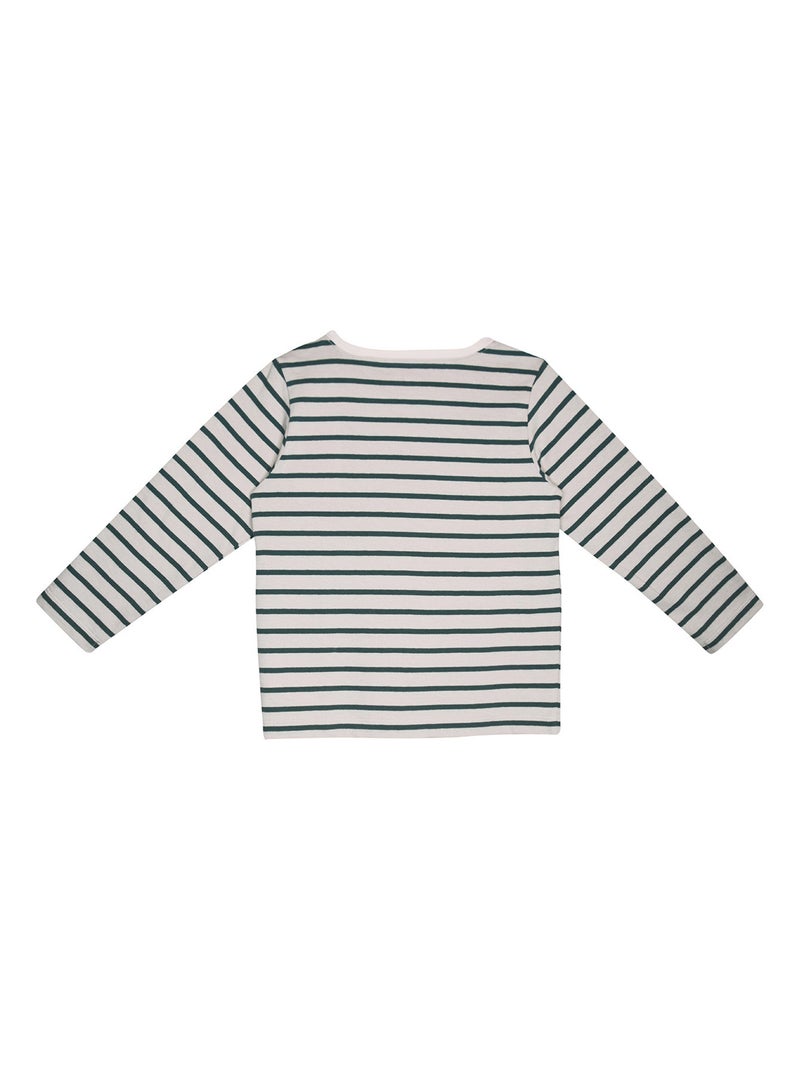 TSHIRT MOLIERE MANCHES LONGUES ENFANT Blanc - Kiabi