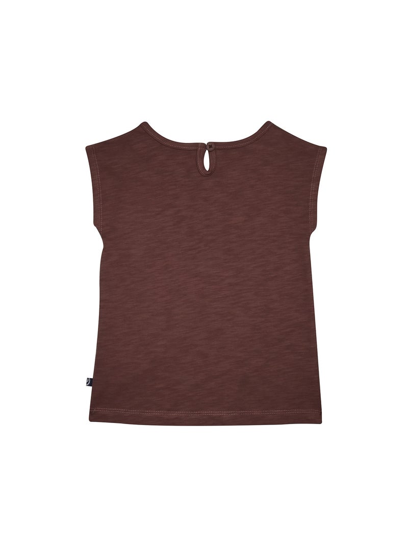 TSHIRT NANETTE LES GRANDS DE SUCRE D'ORGE Marron - Kiabi