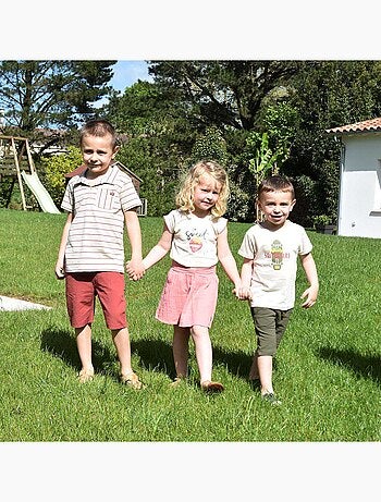 TSHIRT NARCISSIO MANCHES COURTES ENFANT