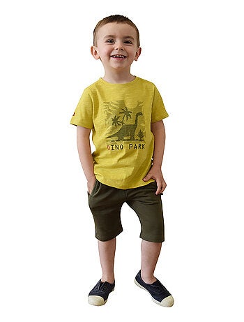 TSHIRT NAVEEN MANCHES COURTES ENFANT