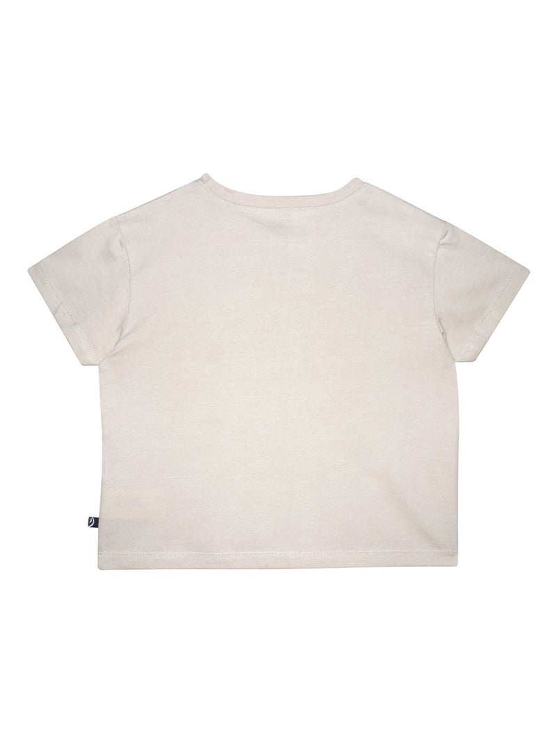TSHIRT NGUYEN MANCHES COURTES Beige - Kiabi