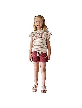 TSHIRT NIKKI MANCHES COURTES ENFANT