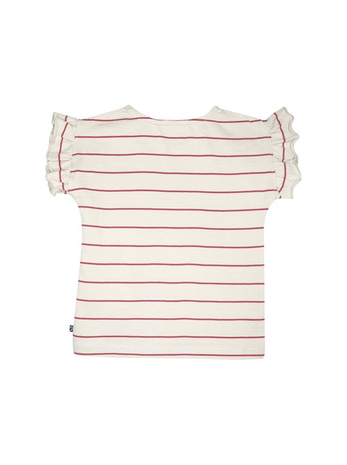 TSHIRT NIKKI MANCHES COURTES ENFANT - Kiabi