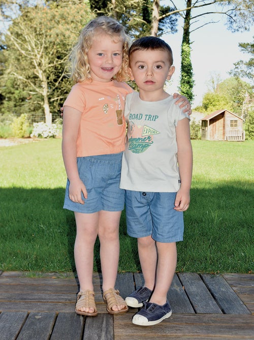 TSHIRT NORBERTE MANCHES COURTES ENFANT - Kiabi