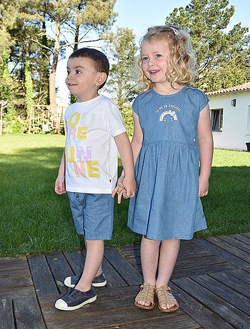 TSHIRT NORMAN MANCHES COURTES ENFANT