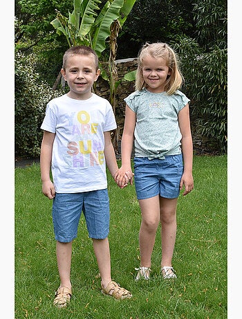 TSHIRT NORMAN MANCHES COURTES ENFANT