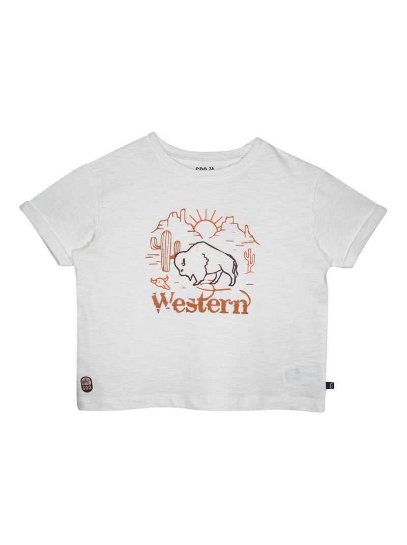 TSHIRT NYLSON LES GRANDS DE SUCRE D'ORGE Beige - Kiabi