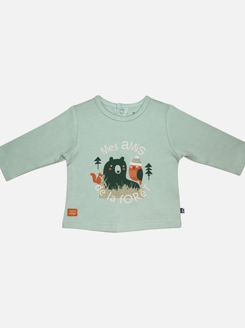 TSHIRT PANTALON BAVOIR IONNIS MAILLE NAISSANCE - Kiabi