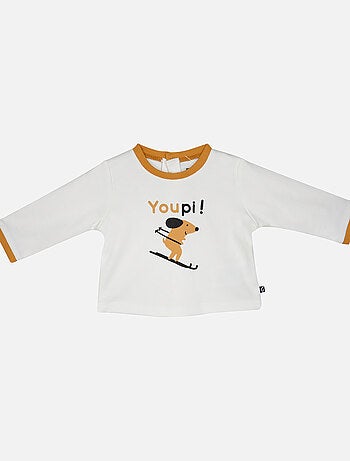 TSHIRT PANTALON BAVOIR JAD MAILLE BEBE