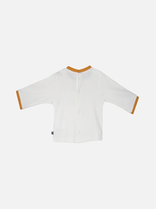 TSHIRT PANTALON BAVOIR JAD MAILLE BEBE - Kiabi