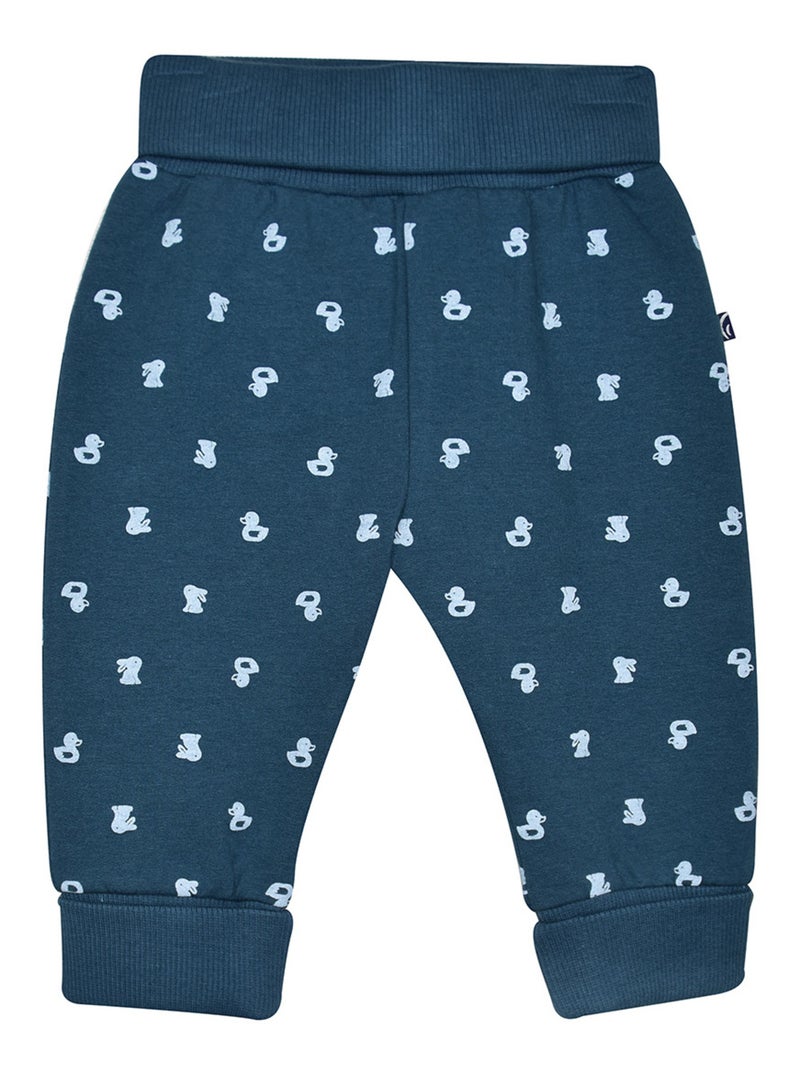 TSHIRT PANTALON BAVOIR MIO MAILLE BEBE Bleu - Kiabi