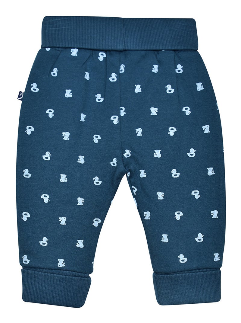 TSHIRT PANTALON BAVOIR MIO MAILLE BEBE Bleu - Kiabi
