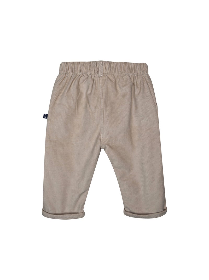 Tshirt pantalon bavoir pieter maille Beige - Kiabi