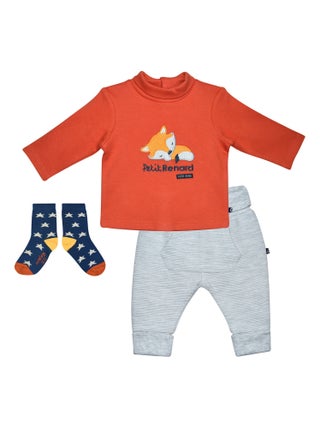 TSHIRT PANTALON CHAUSSETTES IRVIN MAILLE NAISSANCE