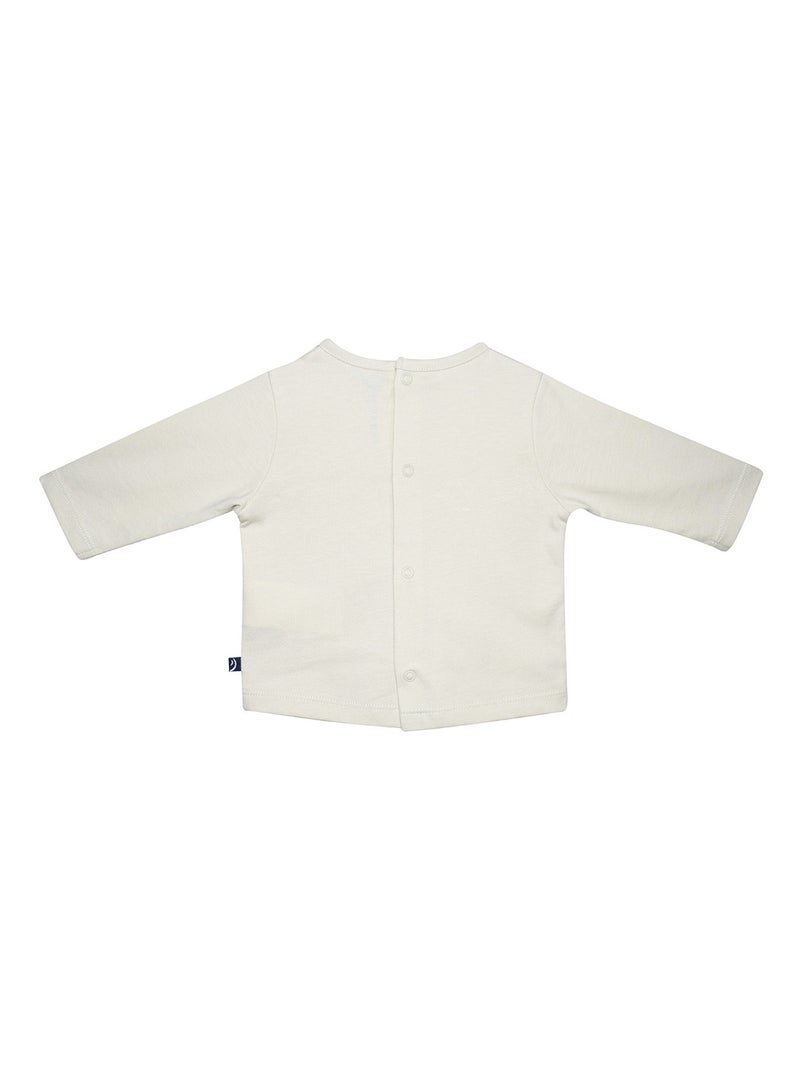 TSHIRT PANTALON CHAUSSETTES NILS MAILLE MANCHES LONGUES NAISSANCE Beige - Kiabi