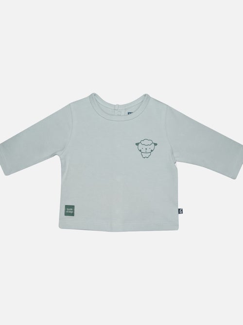 TSHIRT PANTALON DEBARDEUR MARIN MAILLE - Kiabi