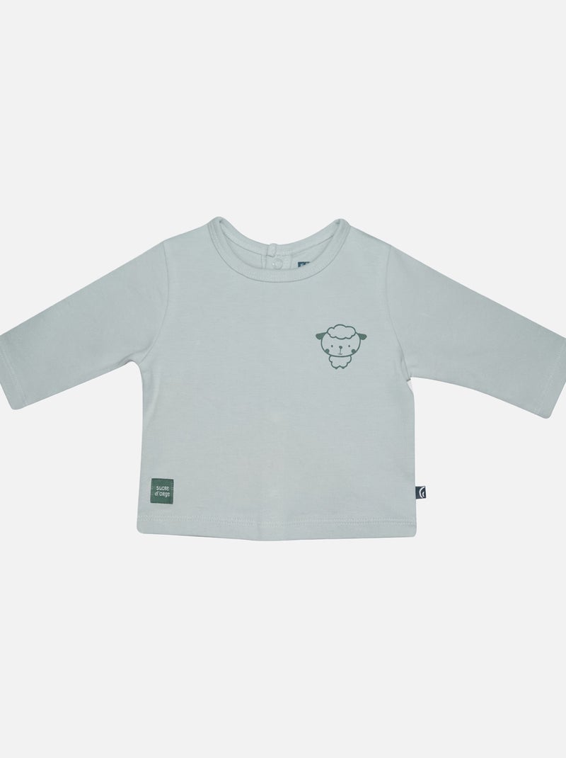 TSHIRT PANTALON DEBARDEUR MARIN MAILLE Vert - Kiabi