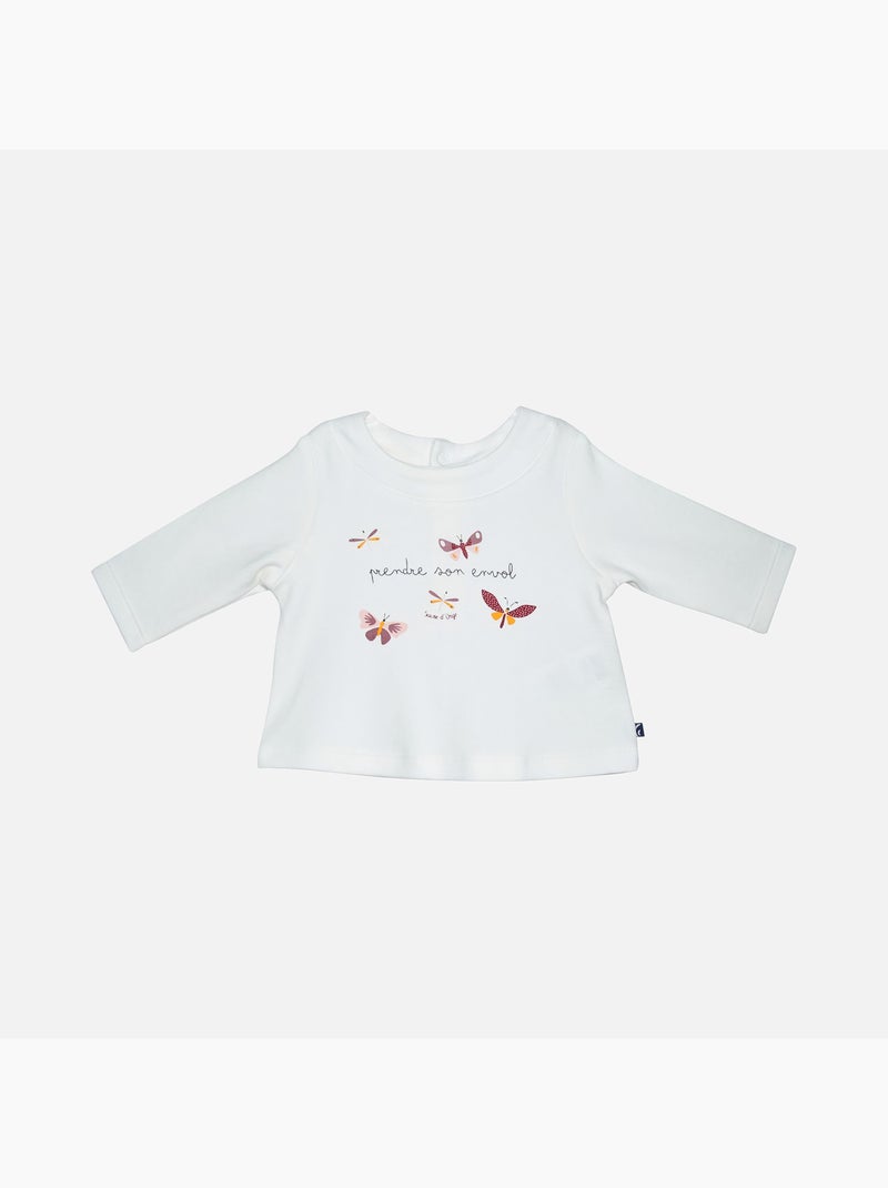 TSHIRT PANTALON GILET SS MCHES ISA MAILLE NAISSANCE Beige - Kiabi