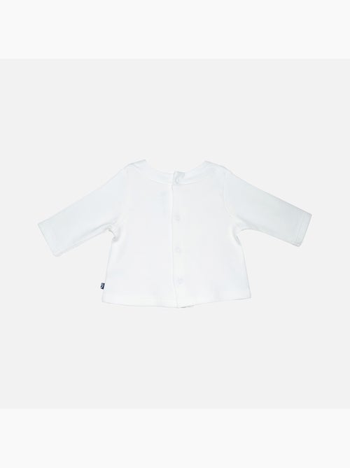 TSHIRT PANTALON GILET SS MCHES ISA MAILLE NAISSANCE - Kiabi