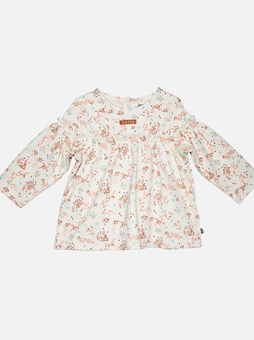 TSHIRT PANTALON INA MAILLE BEBE - Kiabi