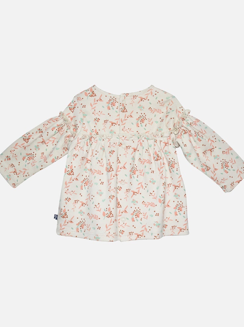 TSHIRT PANTALON INA MAILLE BEBE Blanc - Kiabi