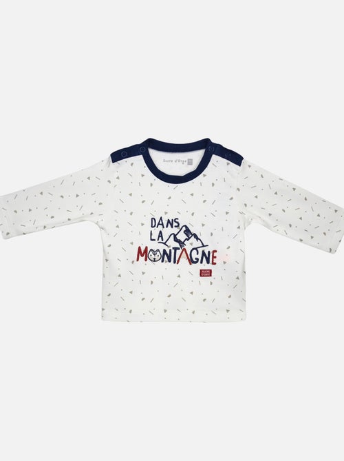 TSHIRT PANTALON JAOUAD MAILLE BEBE - Kiabi