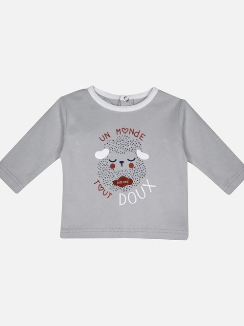 TSHIRT PANTALON JOAO MAILLE NAISSANCE - Kiabi