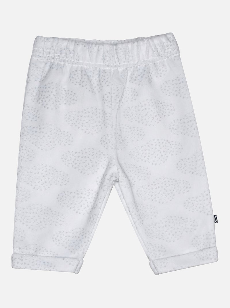 TSHIRT PANTALON JOAO MAILLE NAISSANCE Gris - Kiabi