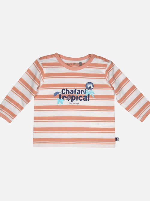 TSHIRT PANTALON LUCIANO MAILLE BEBE - Kiabi