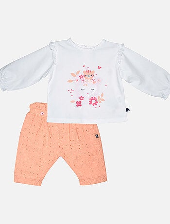 TSHIRT PANTALON LUCILE BEBE