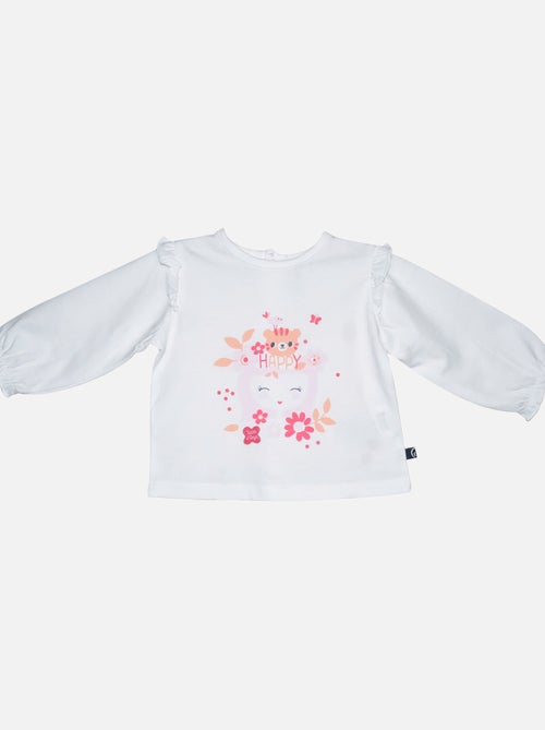 TSHIRT PANTALON LUCILE BEBE - Kiabi