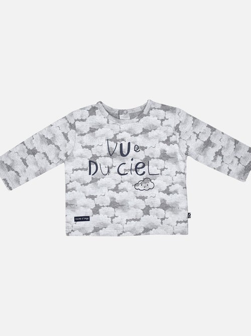 TSHIRT PANTALON MANU MAILLE BEBE - Kiabi