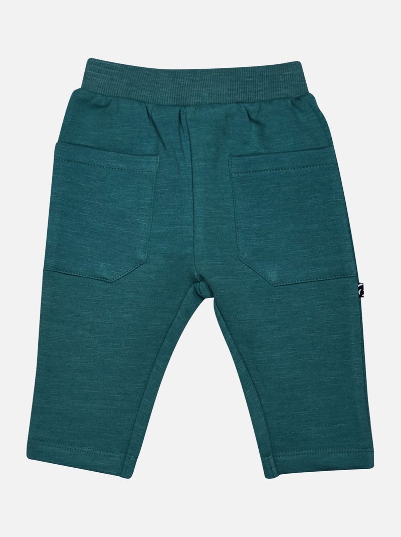 TSHIRT PANTALON MANU MAILLE BEBE Blanc - Kiabi